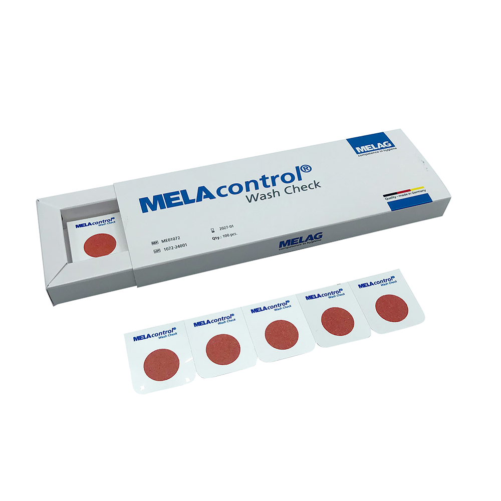 MELAcontrol® Wash Check Reinigungsindikatoren MELAcontrol® Wash Check Reinigungsindikatoren