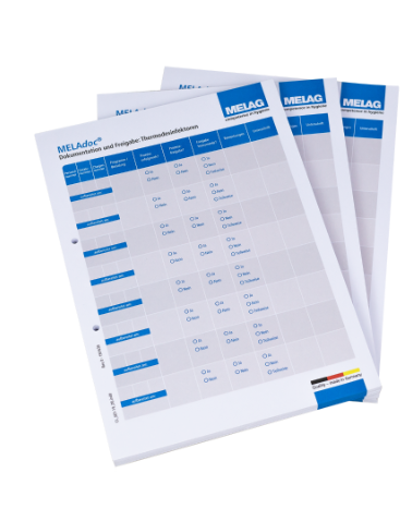 MELAdoc® Dokumentationsblätter