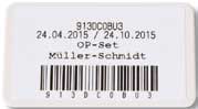 MELAstore® Barcode-Schild