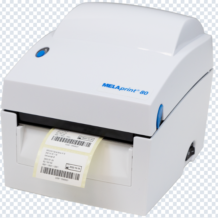 MELAprint® 80 Protokoll- und Barcode-Etikettendrucker